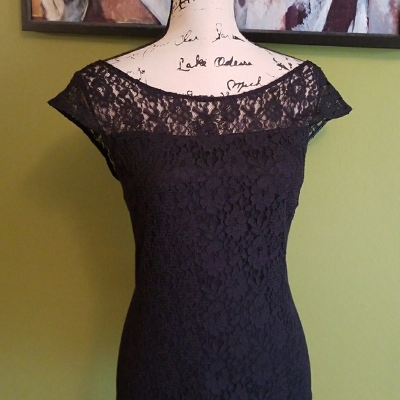 Express Tops - Express Black Lace Top